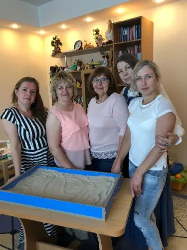 Занятие по песочной терапии